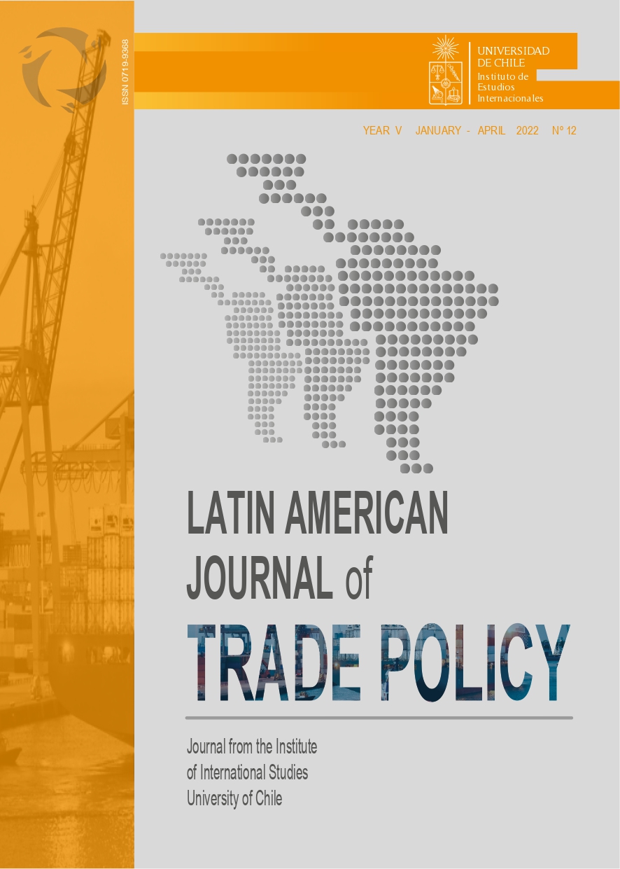 							Ver Vol. 5 Núm. 12 (2022): Latin American Journal of Trade Policy: Vol 5 N° 12 (2022)
						