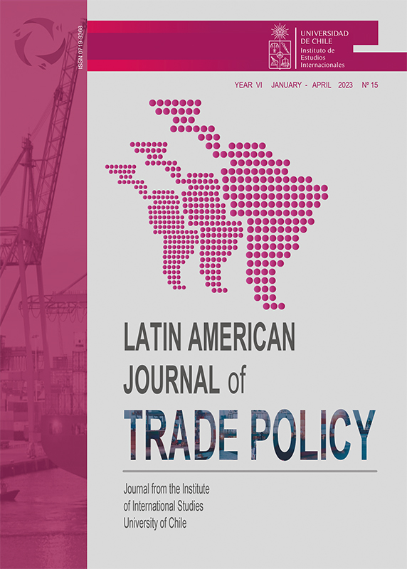 											Ver Vol. 6 Núm. 15 (2023): Latin American Journal of Trade Policy
										